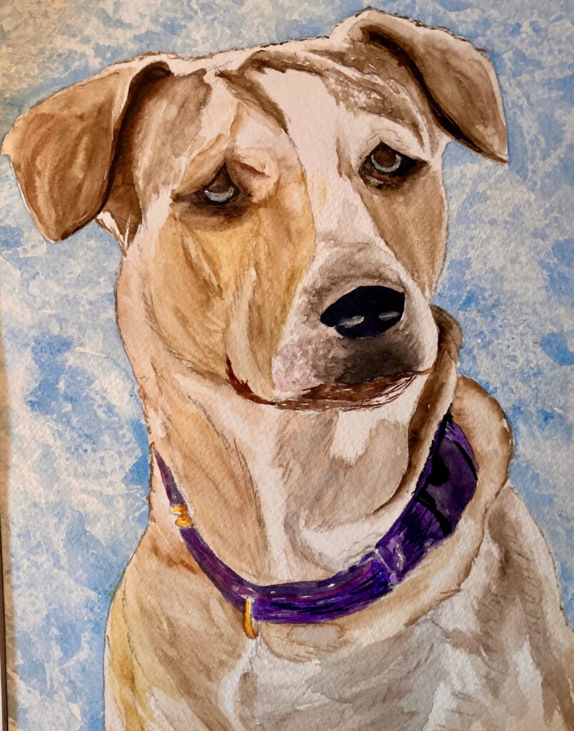 Sparky Watercolor